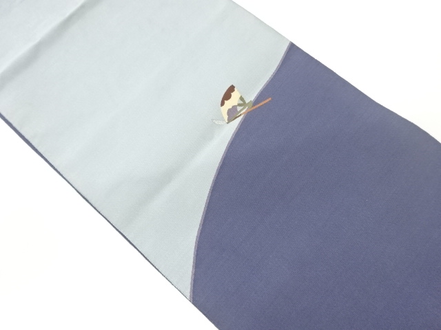 JAPANESE NAGOYA OBI / WOVEN FOLDING FAN PATTERN
